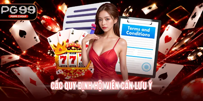 Các quy định hội viên cần lưu ý